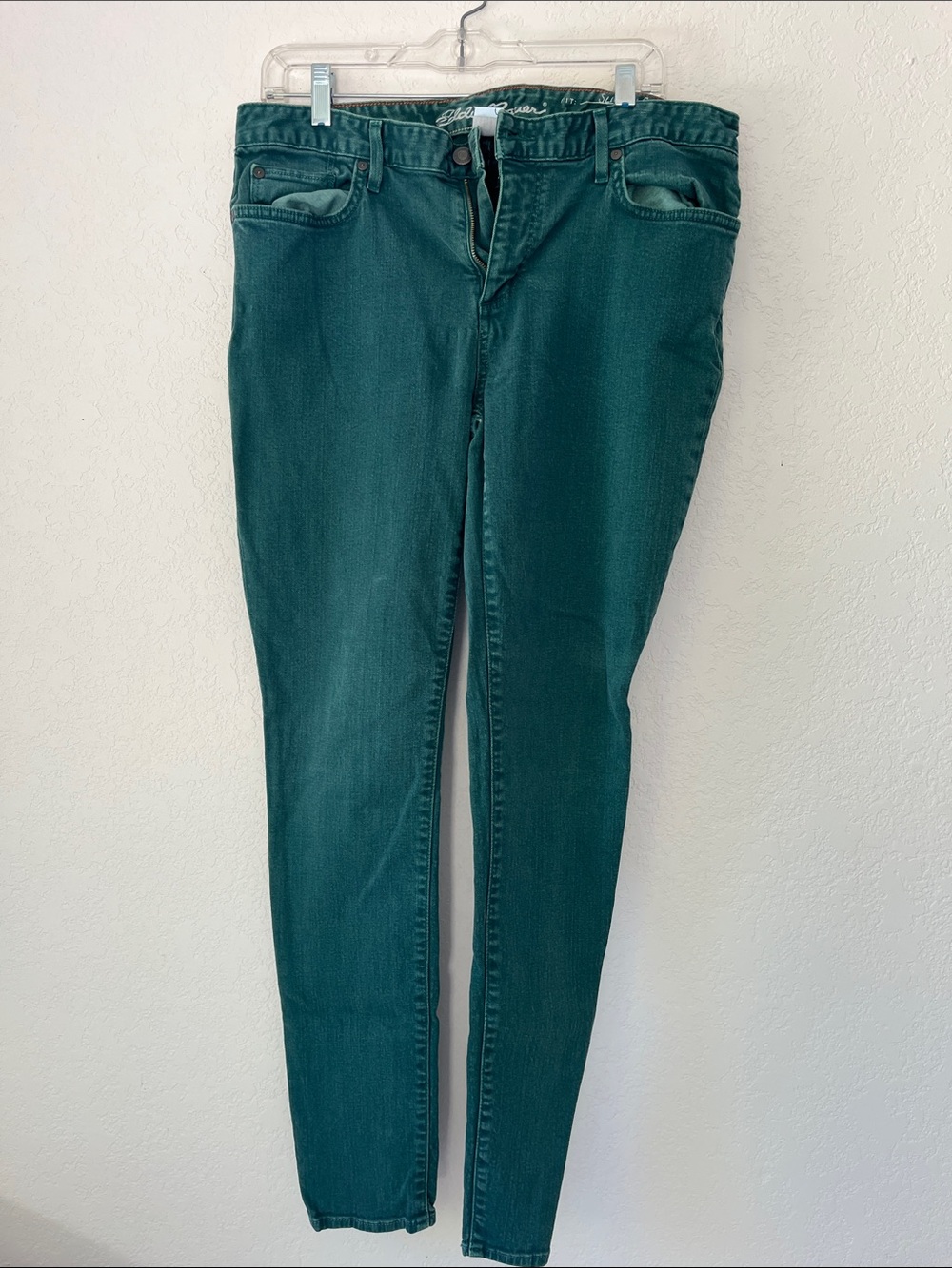 Eddie Bauer Teal Skinny Jeans